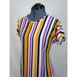 Blusa rayada de colores