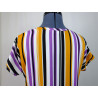 Blusa rayada de colores